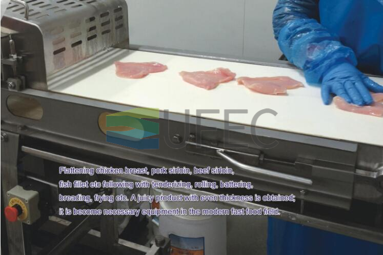 Máquina aplanadora de carne/Máquina aplanadora/Máquina prensadora de carne para carne vegetal